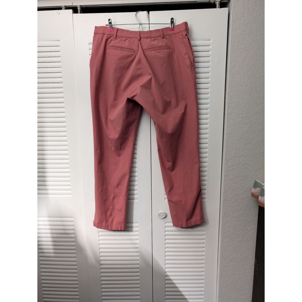 Lauren Ralph Lauren Salmon Pink Chino Trousers Straight Leg Pants 42x30